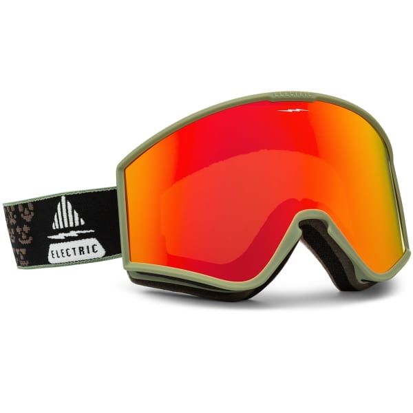 Masque de ski ELECTRIC KLEVELAND DRAMA MOSS+BL RED CHROME