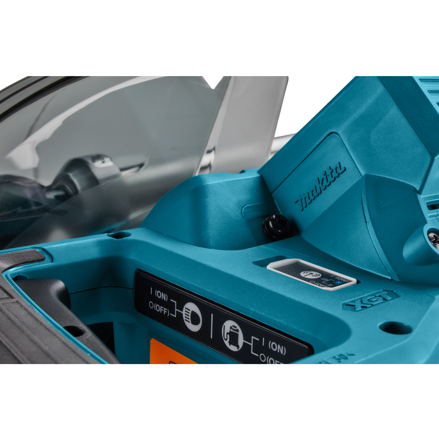Makita LS004GM102 40V Max Li-Ion accu radiaal afkortzaag (1x 4,0Ah) incl. AWS zender - 260mm