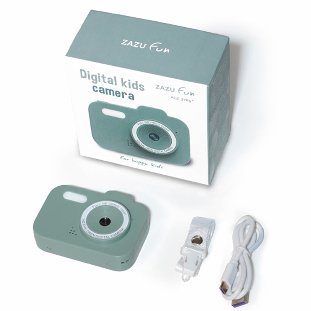 zazu kindercamera digitaal - groen