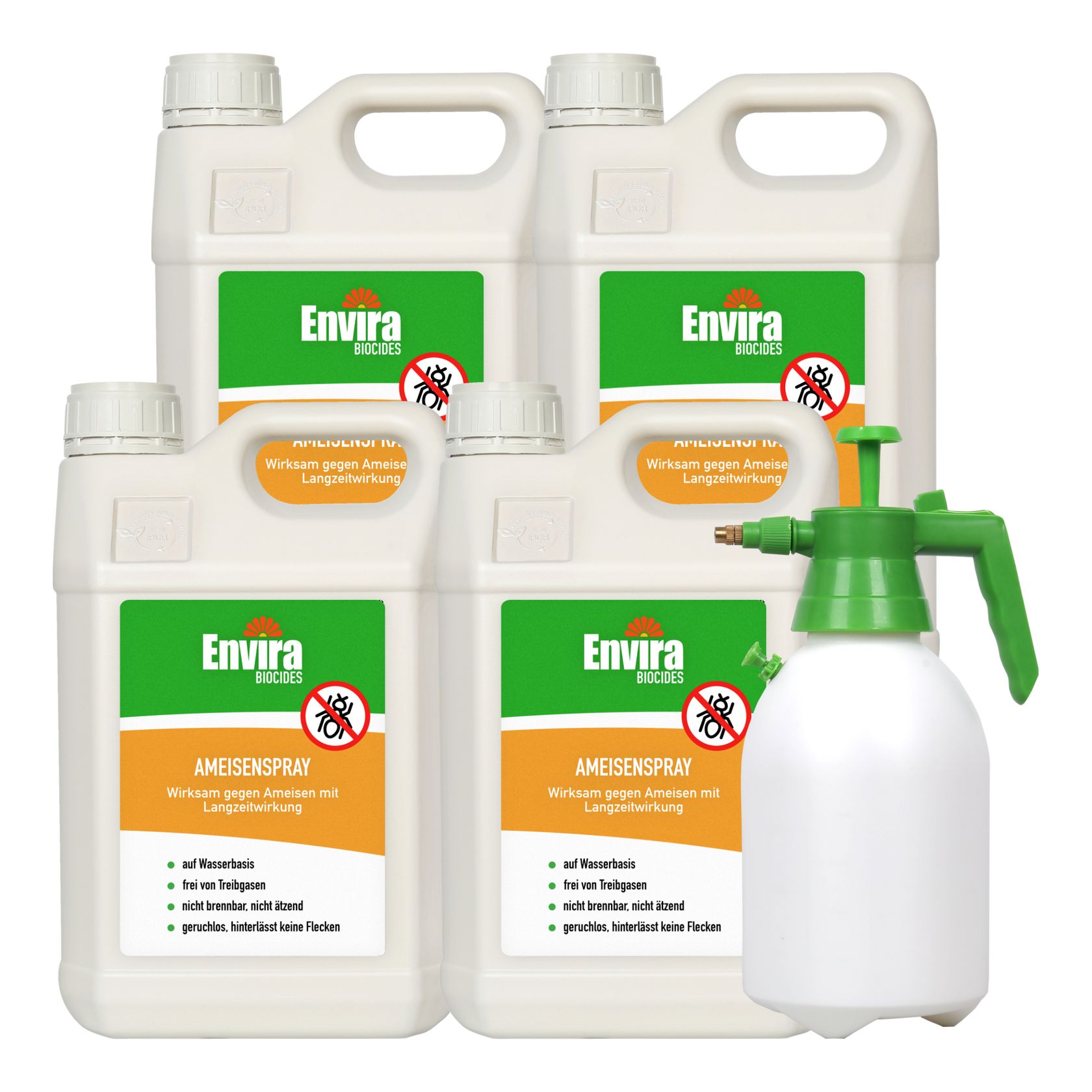 Envira Ameisenspray im Vorteilspack mit Drucksprüher