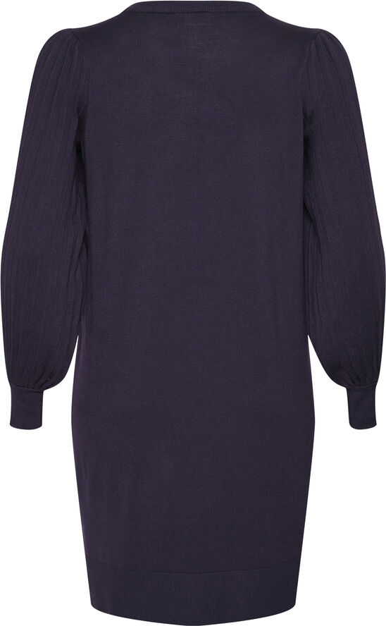Kaffe Curve KCloni Knit Dress Dawn purple