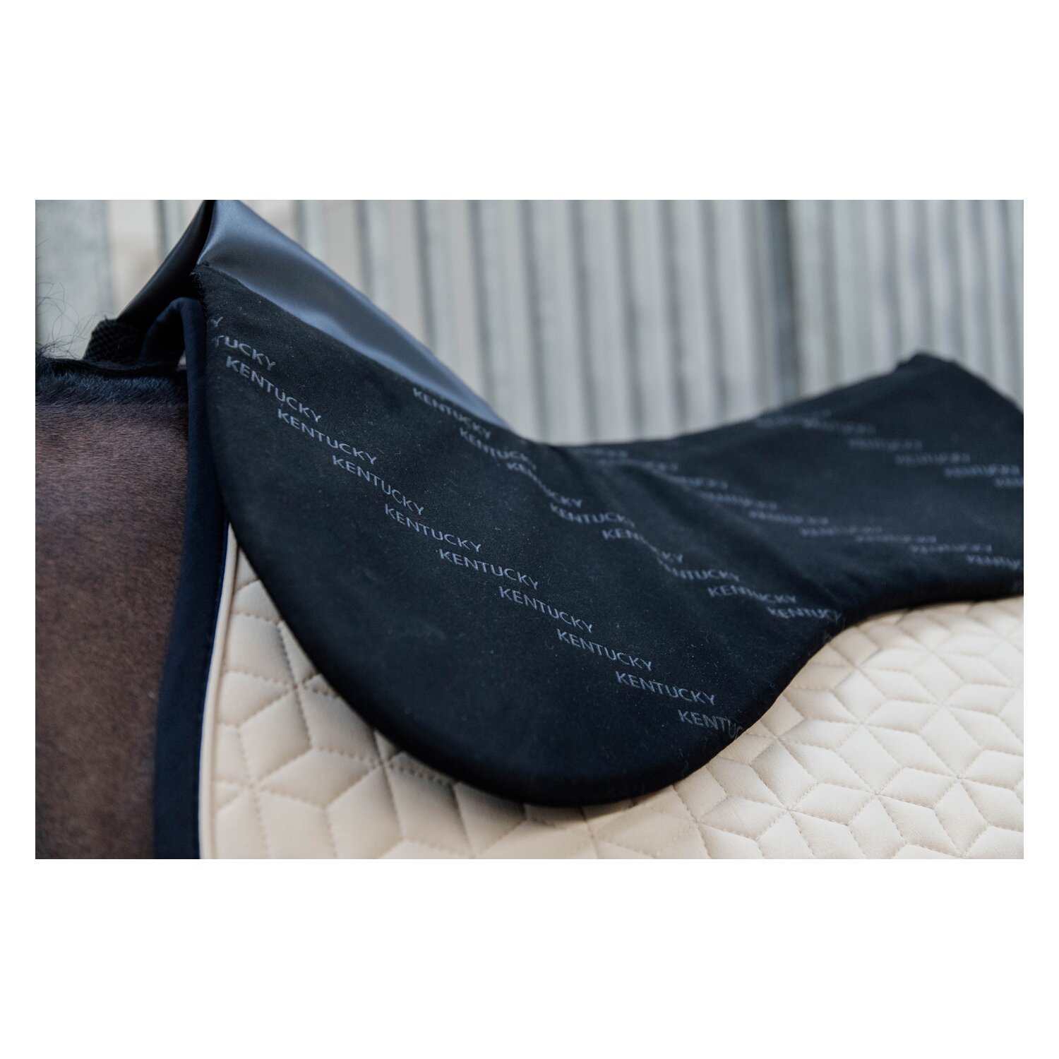 KENTUCKY Sattelpad Impact Equalizer  - schwarz