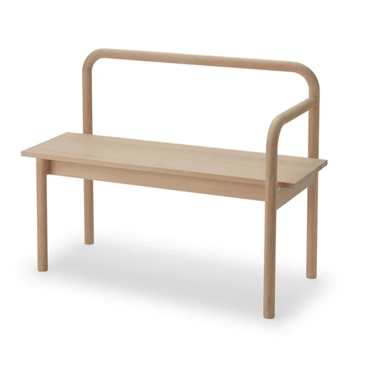Fritz Hansen - Skagerak Maissi Holz-Bank, Eiche weiss geölt