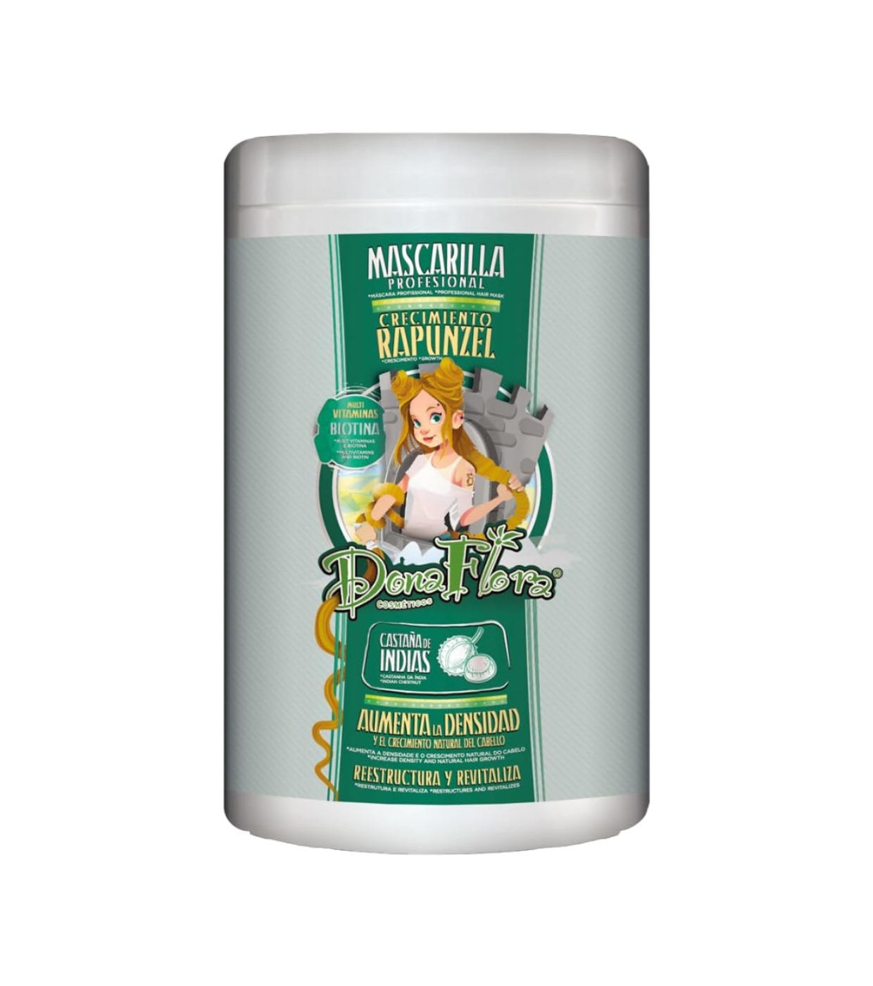 Dona Flora - *Rapunzel* - Máscara capilar de crescimento intensivo