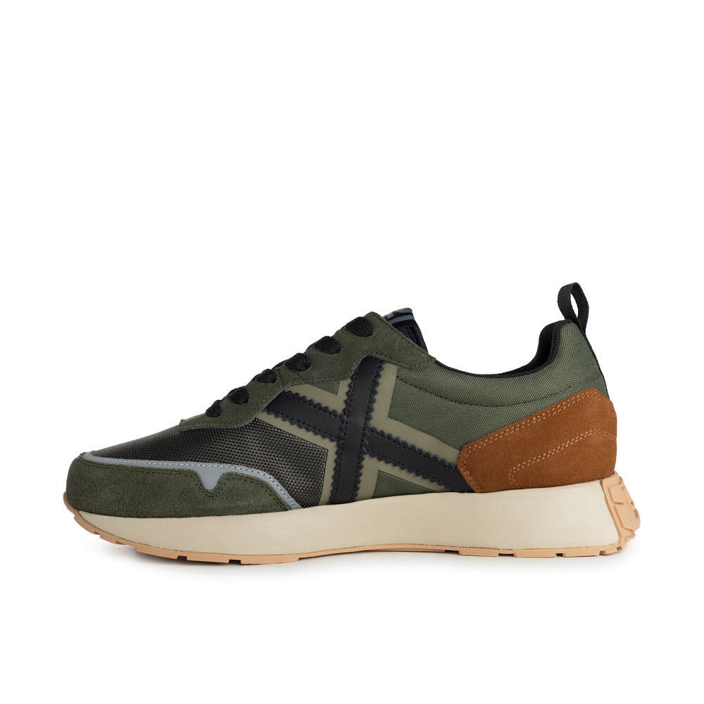 Tênis Munich Xemne 8907043 Verde Cáqui
