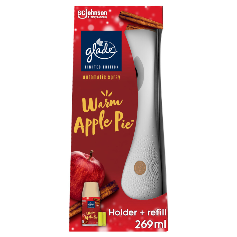 Glade Automatic Spray Houder Warm Apple Pie269 ml