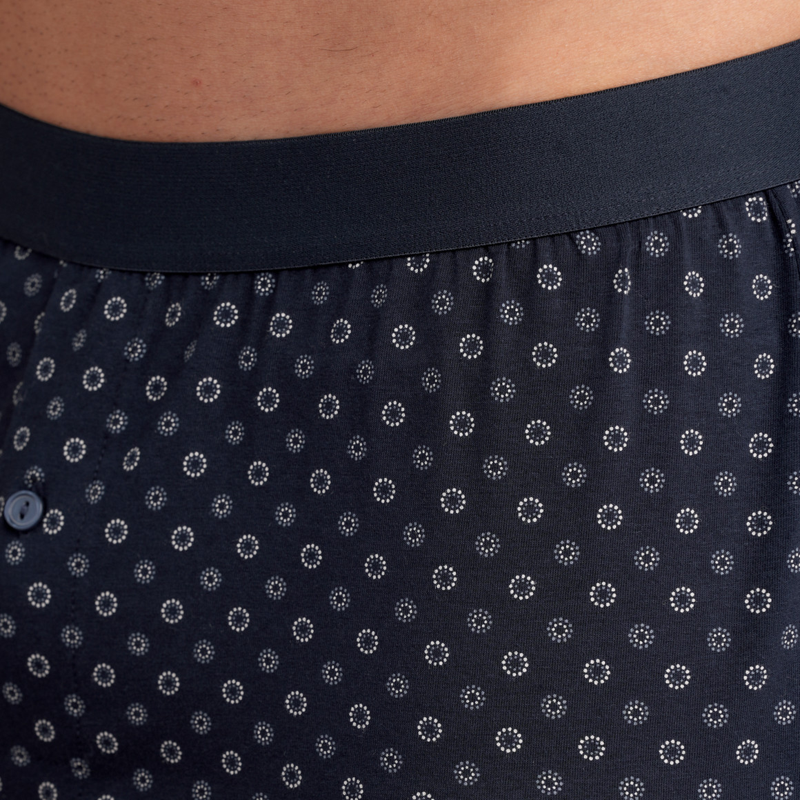 VanVaan 3 Herren Boxershorts aus Jersey dunkelblau / blaugrau