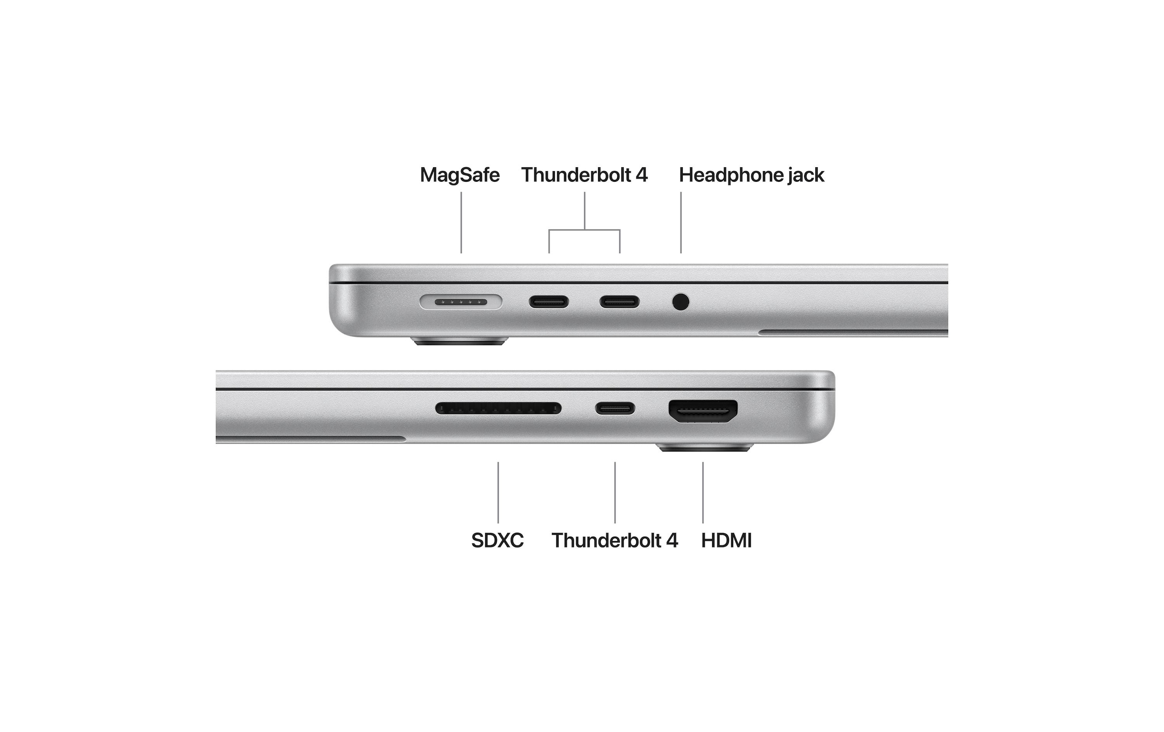 Apple Notebook »MacBook Pro 14 M5 2025 10C CPU/10C GPU« / 14,2 ″ Apple M5 512 GB SSD