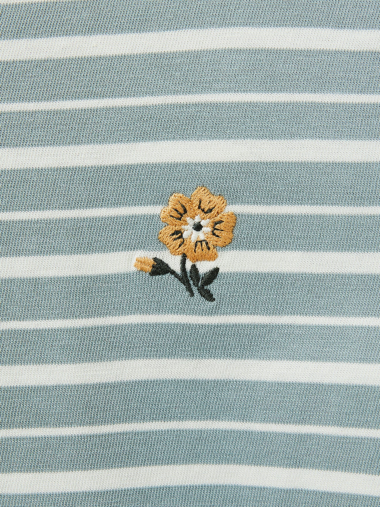 T-shirt marinière fille - Coton bio