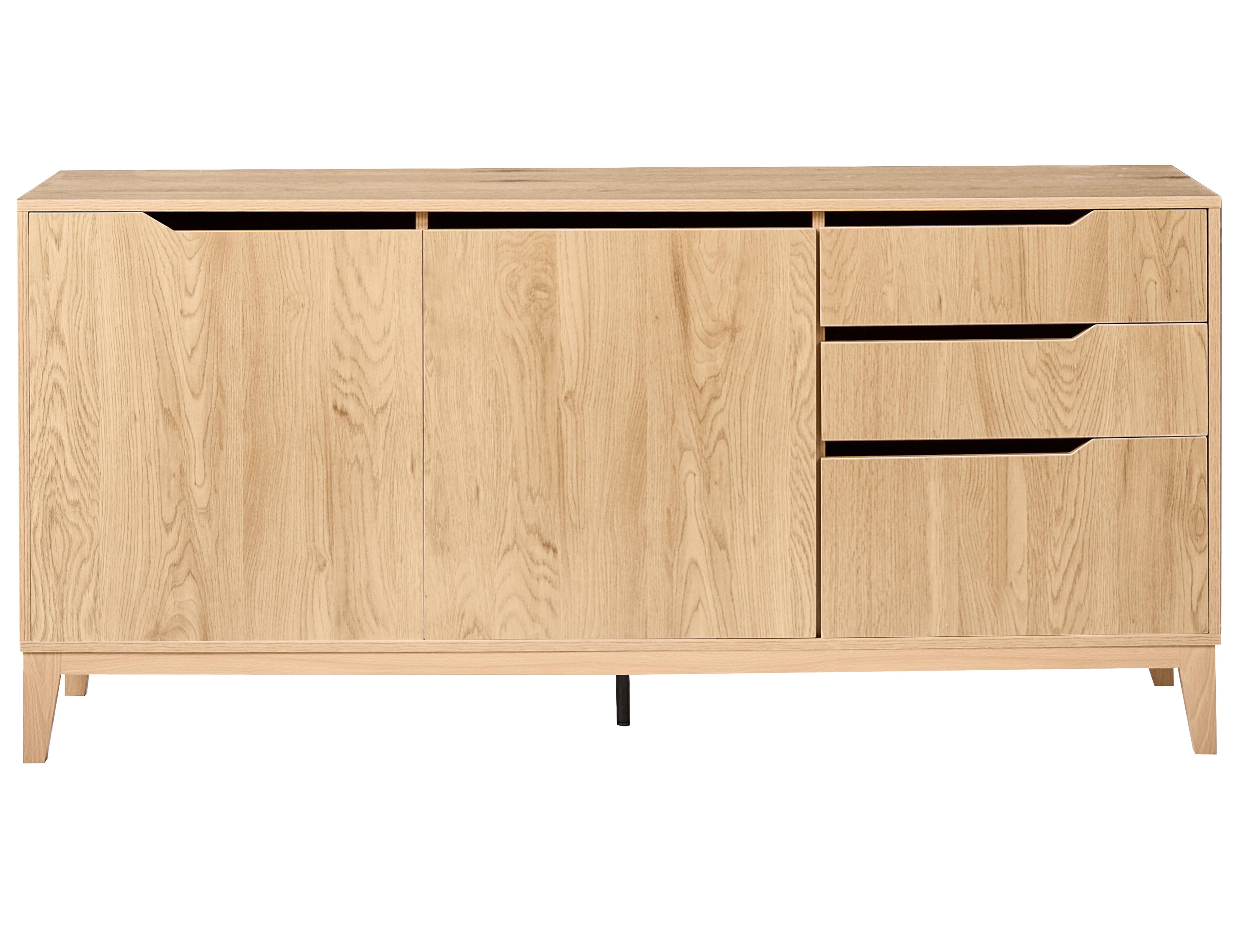 Dressoir met 2 deuren MONCTON Lichtbruin