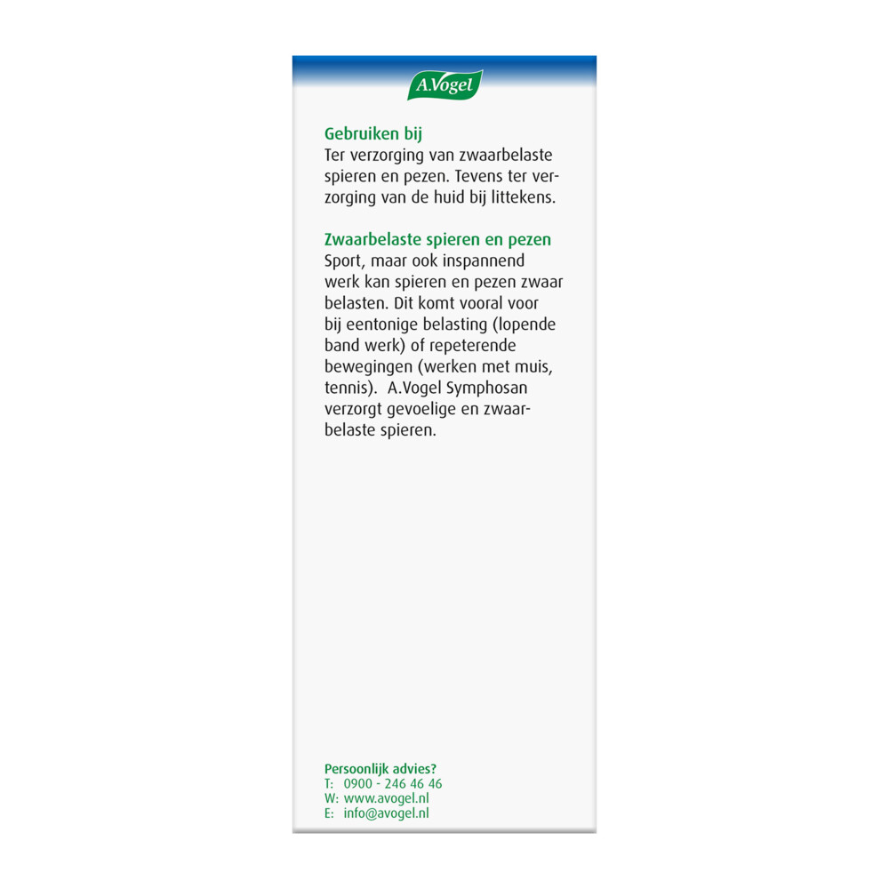 A.Vogel Symphosan Spieren en Pezen100 ml