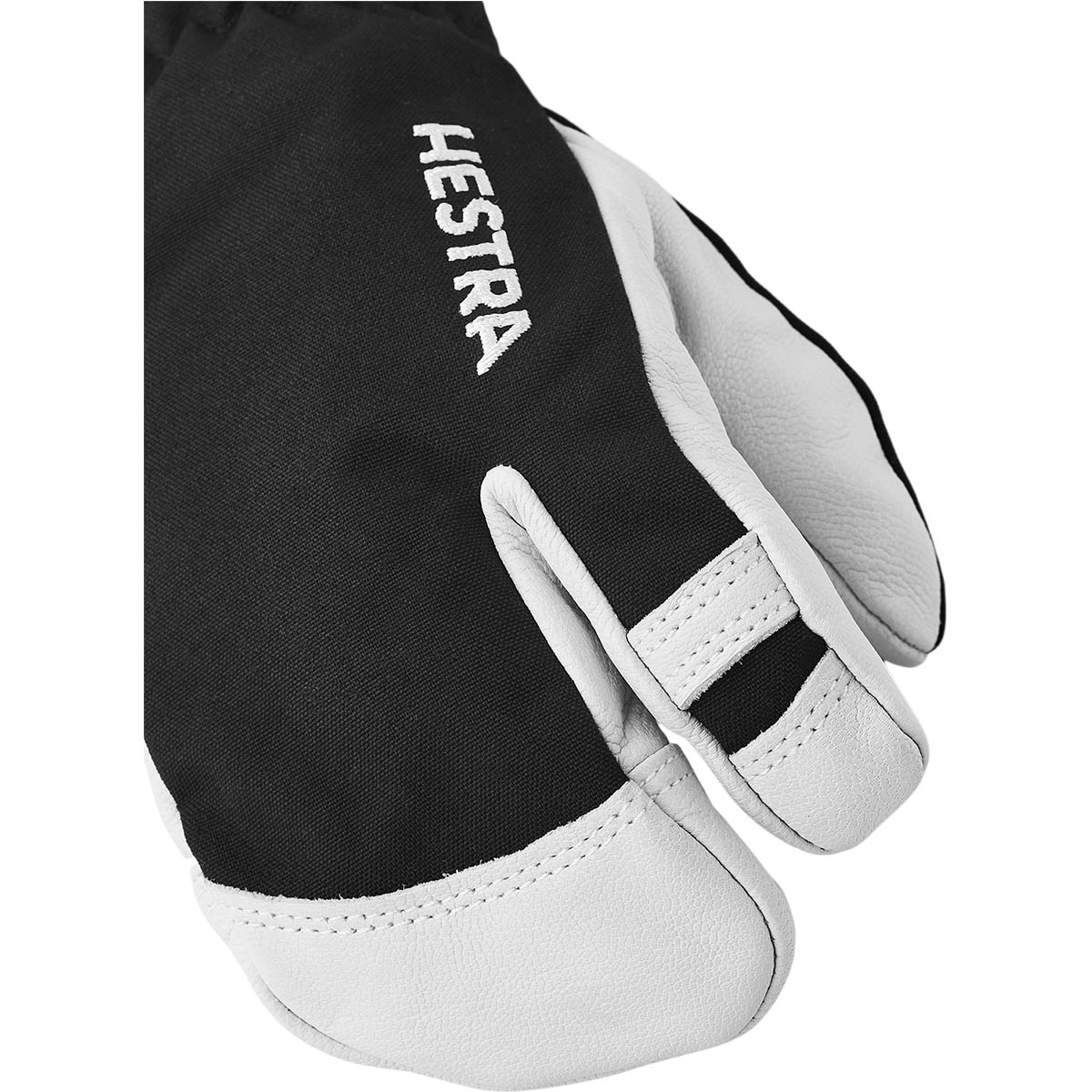 Hestra Army Leather Heli 3-Finger Skihandsker Børn