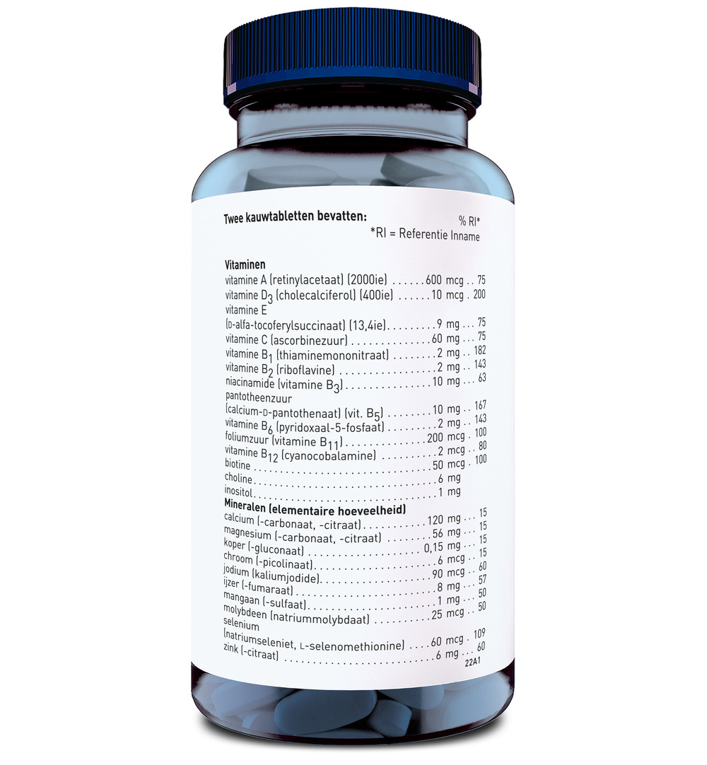 Orthica Dino Multi  (60 kauwtabletten)