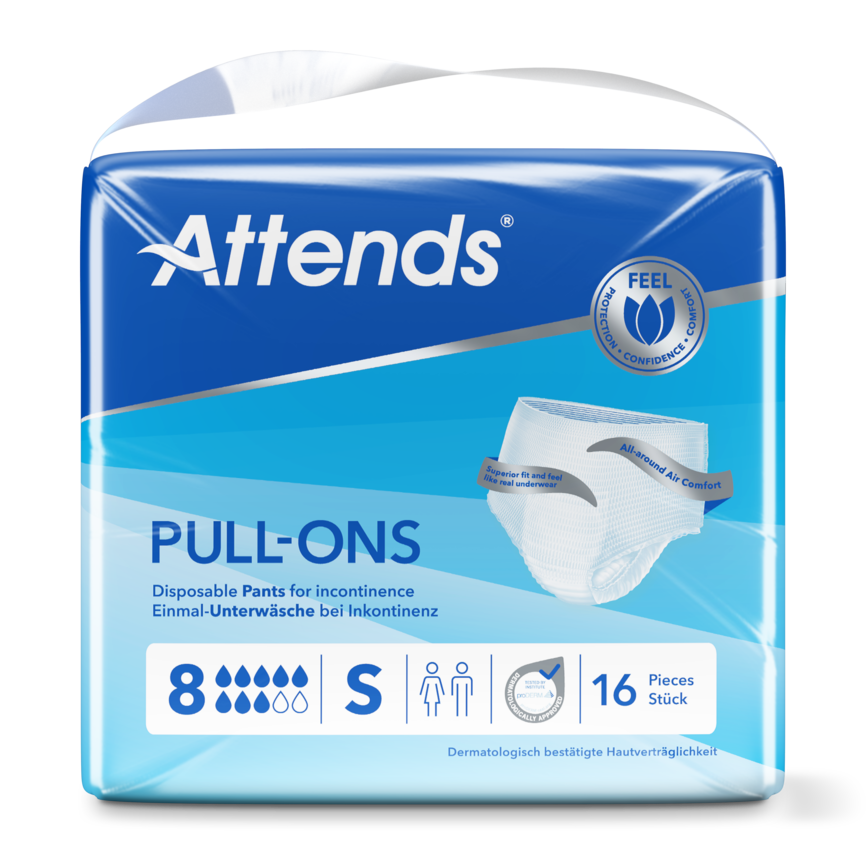 Attends Pull-Ons 8 S 16 stk