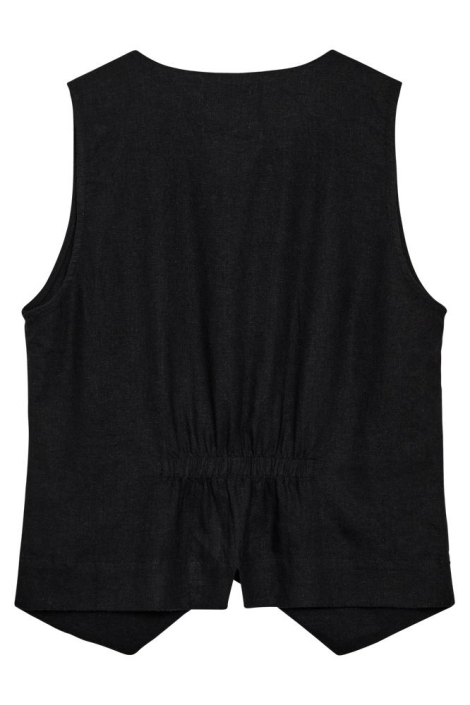 Freequent zwarte dames gilet