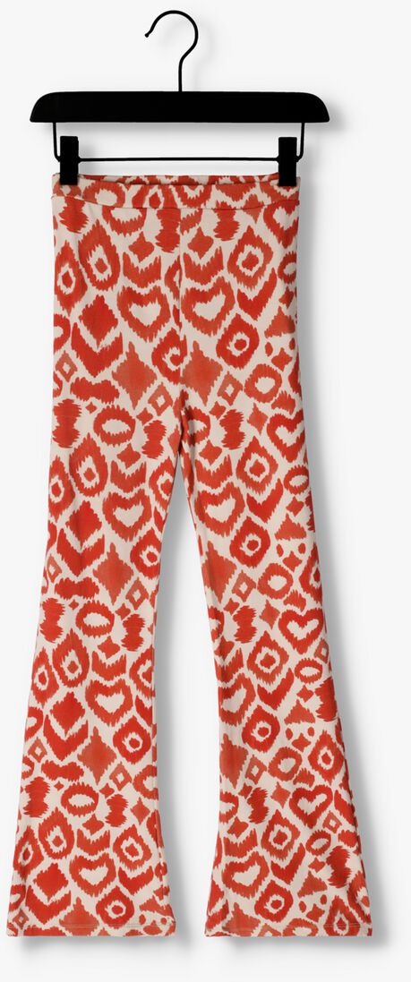AMMEHOELA rode ammehoela flared broek am.liv.33