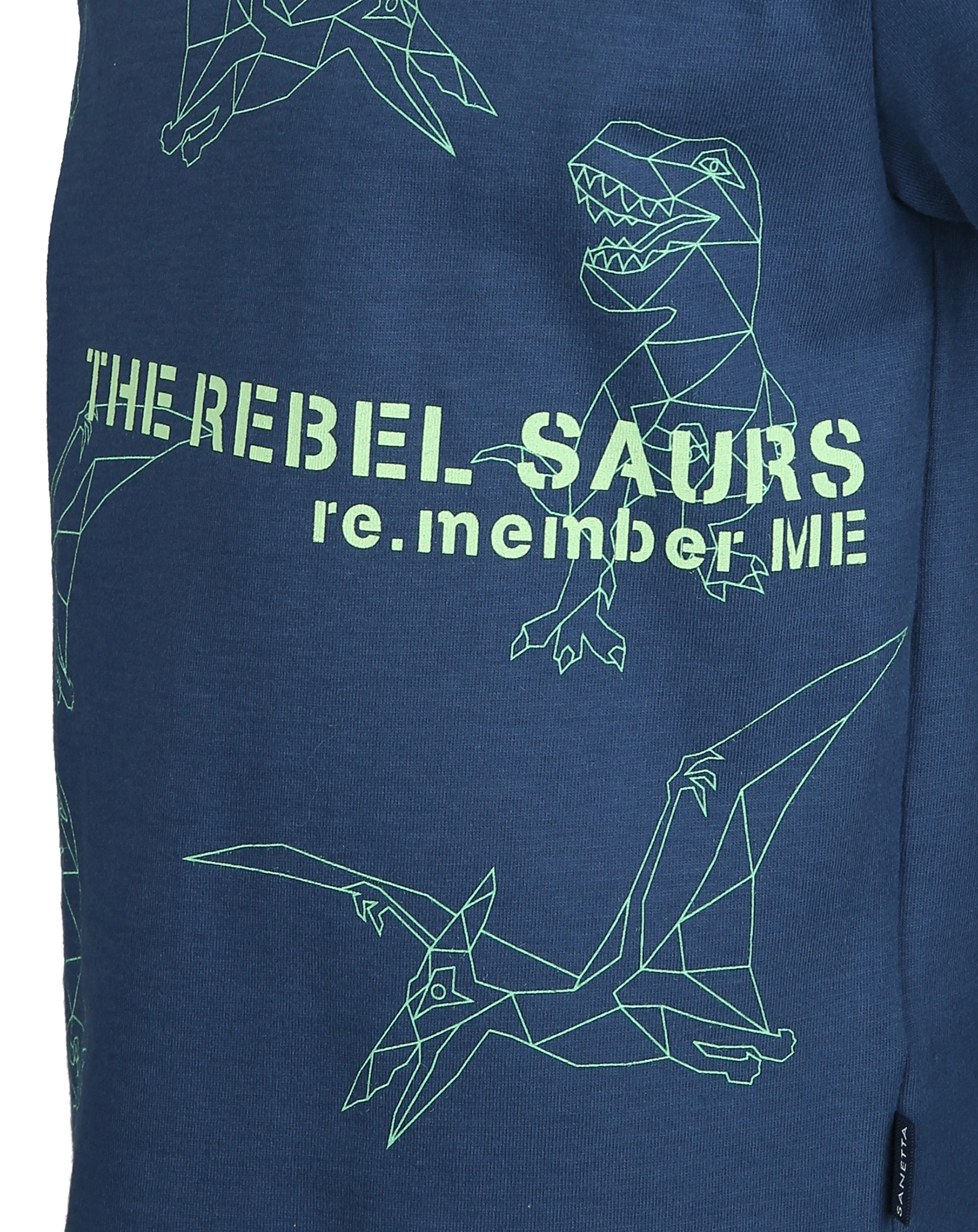 T-Shirt THE REBEL SAURS in blue air