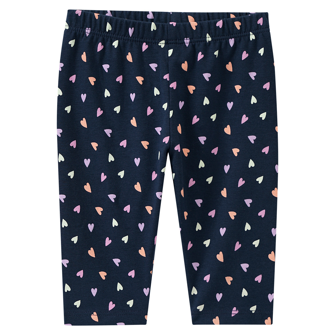 Topomini Baby Capri-Leggings mit Allover-Print grün / dunkelblau