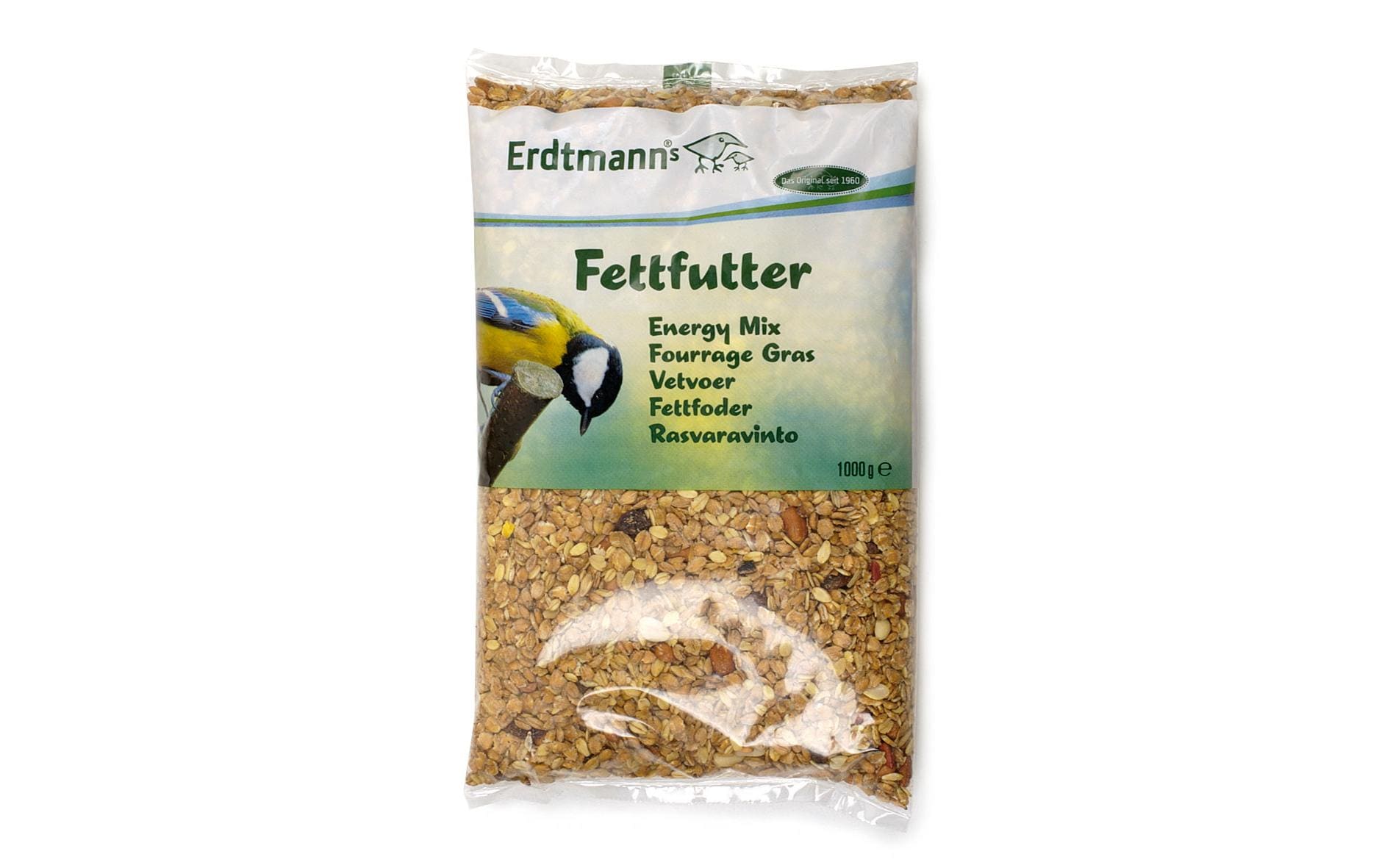 Wintervogelfutter Fettfutter, 1 kgDer kraftvolle Wintersnack