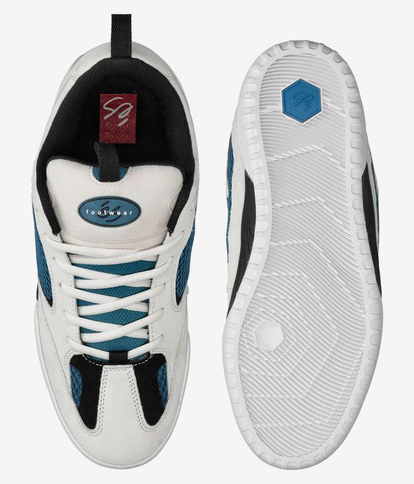 éS Quattro Schuh (white blue black)
