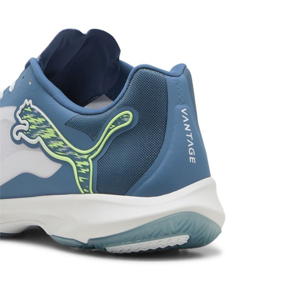 PUMA Chaussures d'entraînement Vintage Nitro - Blanc/Bleu/Fizzy Apple