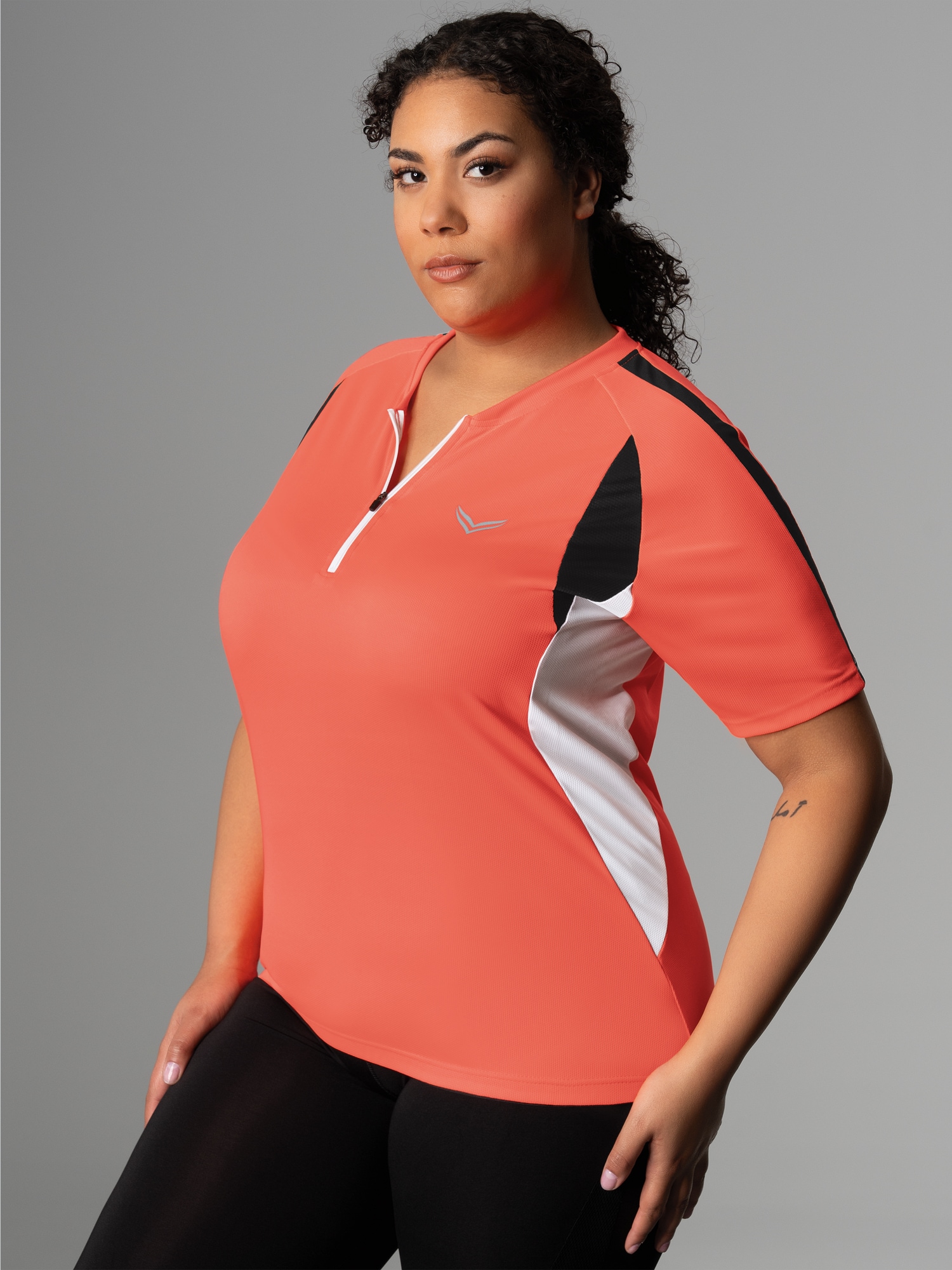 Fahrradtrikot aus atmungsaktivem COOLMAX®-Material Powerred