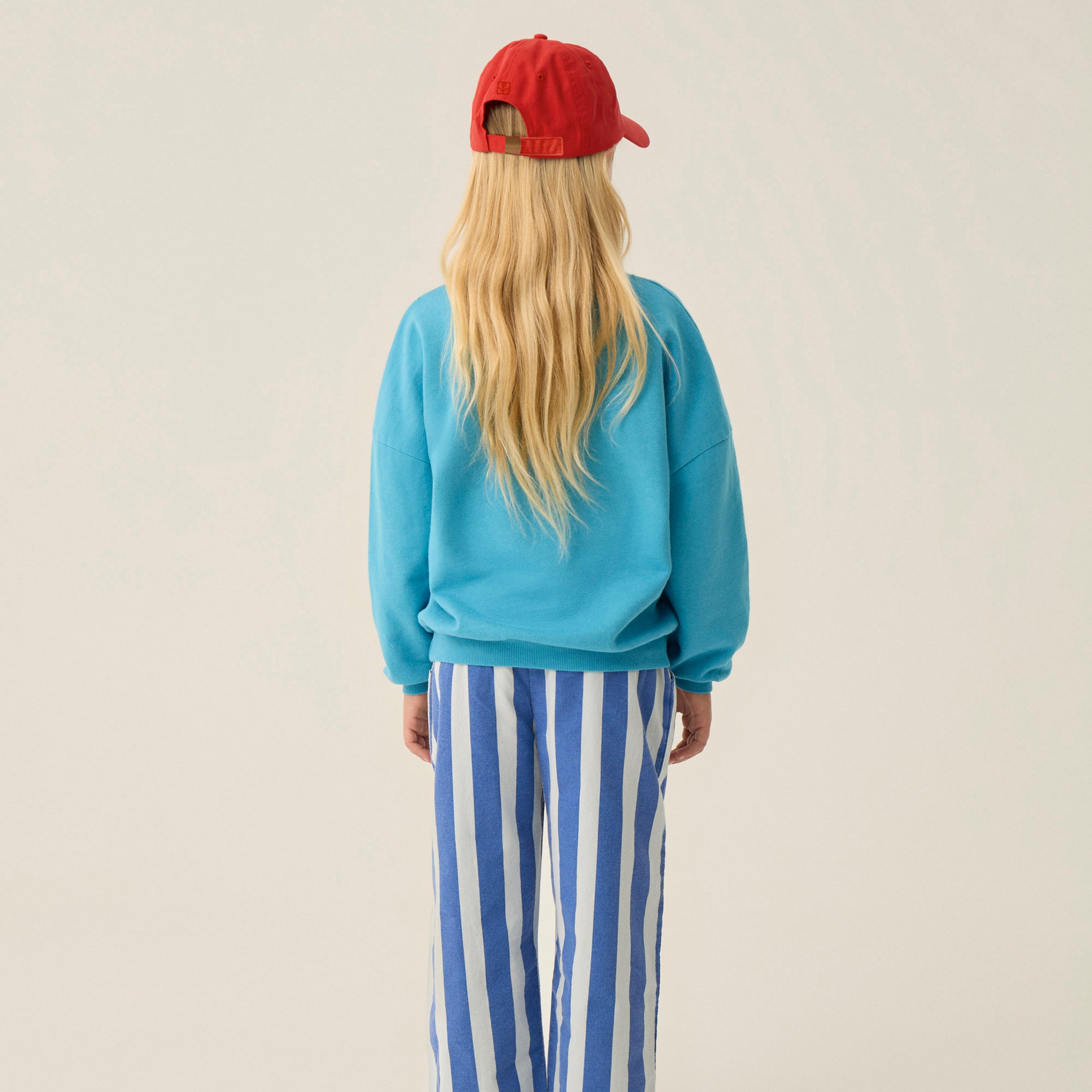 Sweatshirt Ladybug Blue