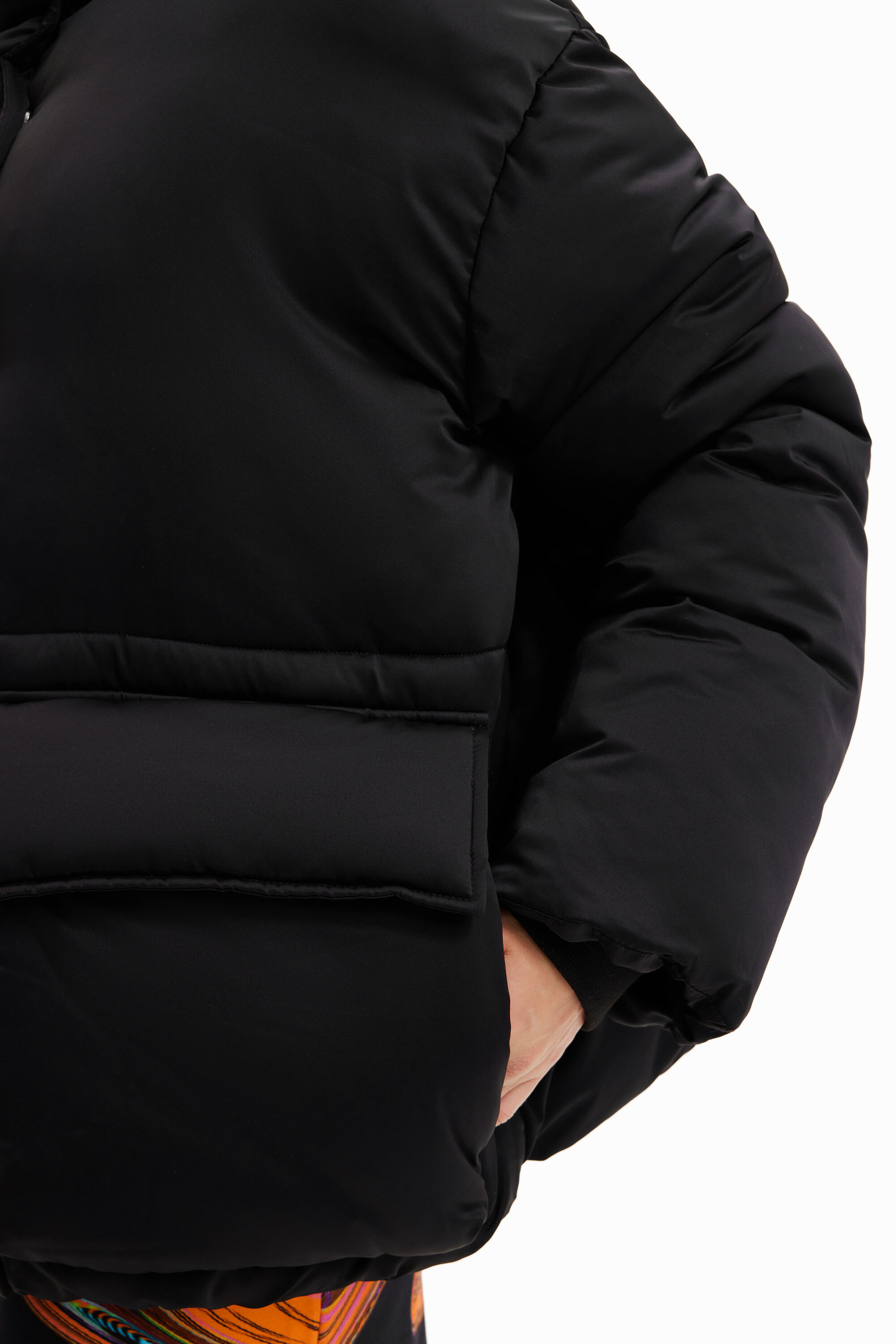 Jaqueta acolchoada oversized María Escoté