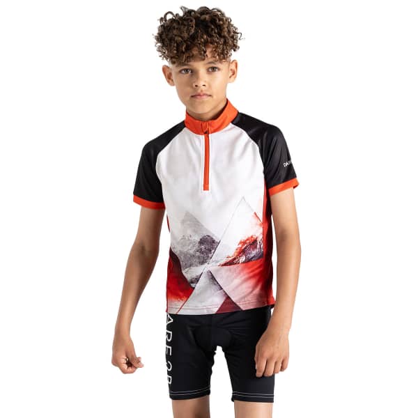 Maillot vélo DARE 2B SPEED UP II JERSEY BLACK/CINNAMON MOUNTAIN