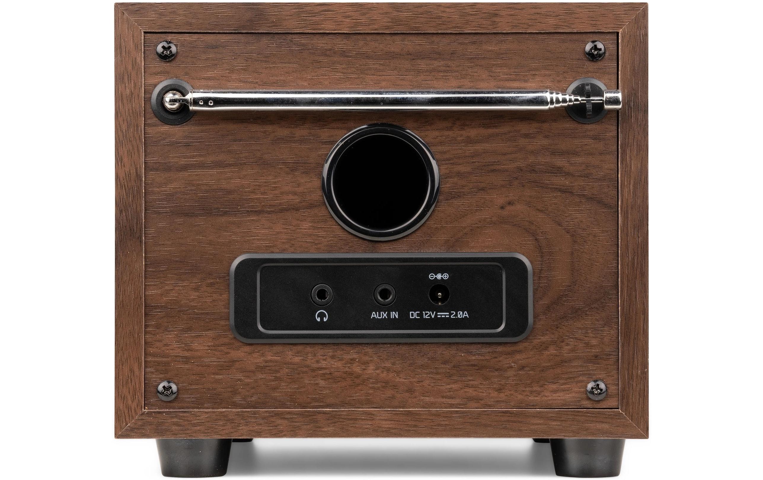 DAB+ Radio Vieste BraunDAB+ Radio mit Stereo Lautsprecher und Subwoofer