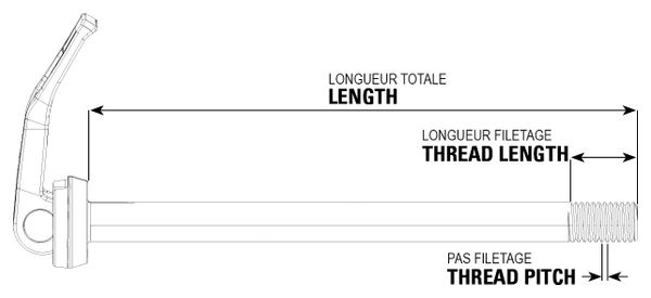Axe Arrière ROCKSHOX Maxle Stealth Boost 12x148mm (Trek ABP/Split Pivot)