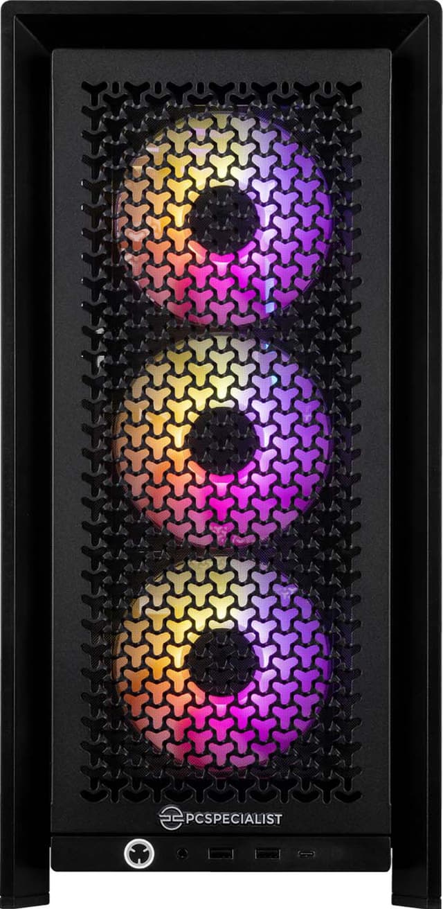 PCSpecialist Spectra 110 R7-9X3D/32/2TB/5070Ti stationær gaming computer