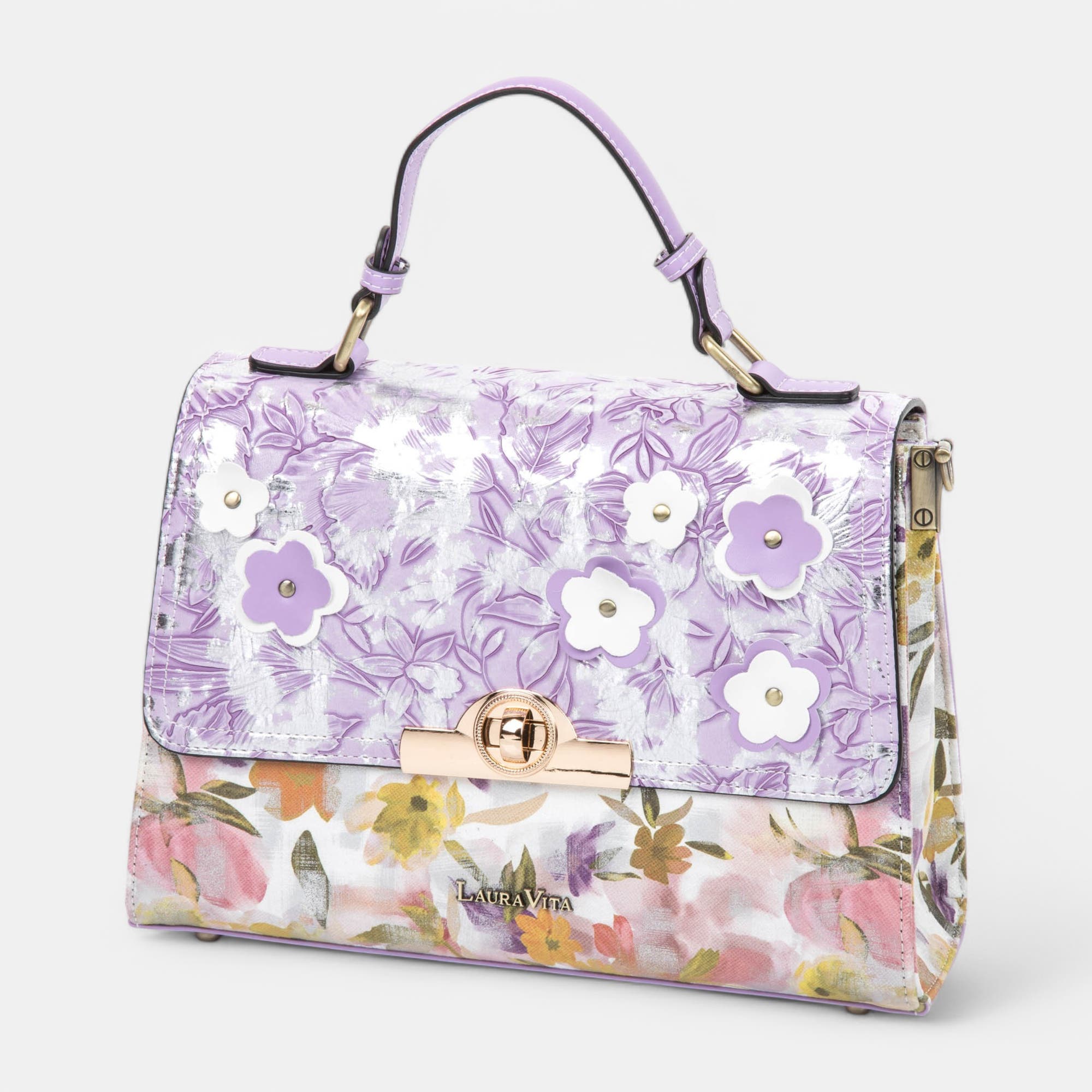 Sac bandoulière violet