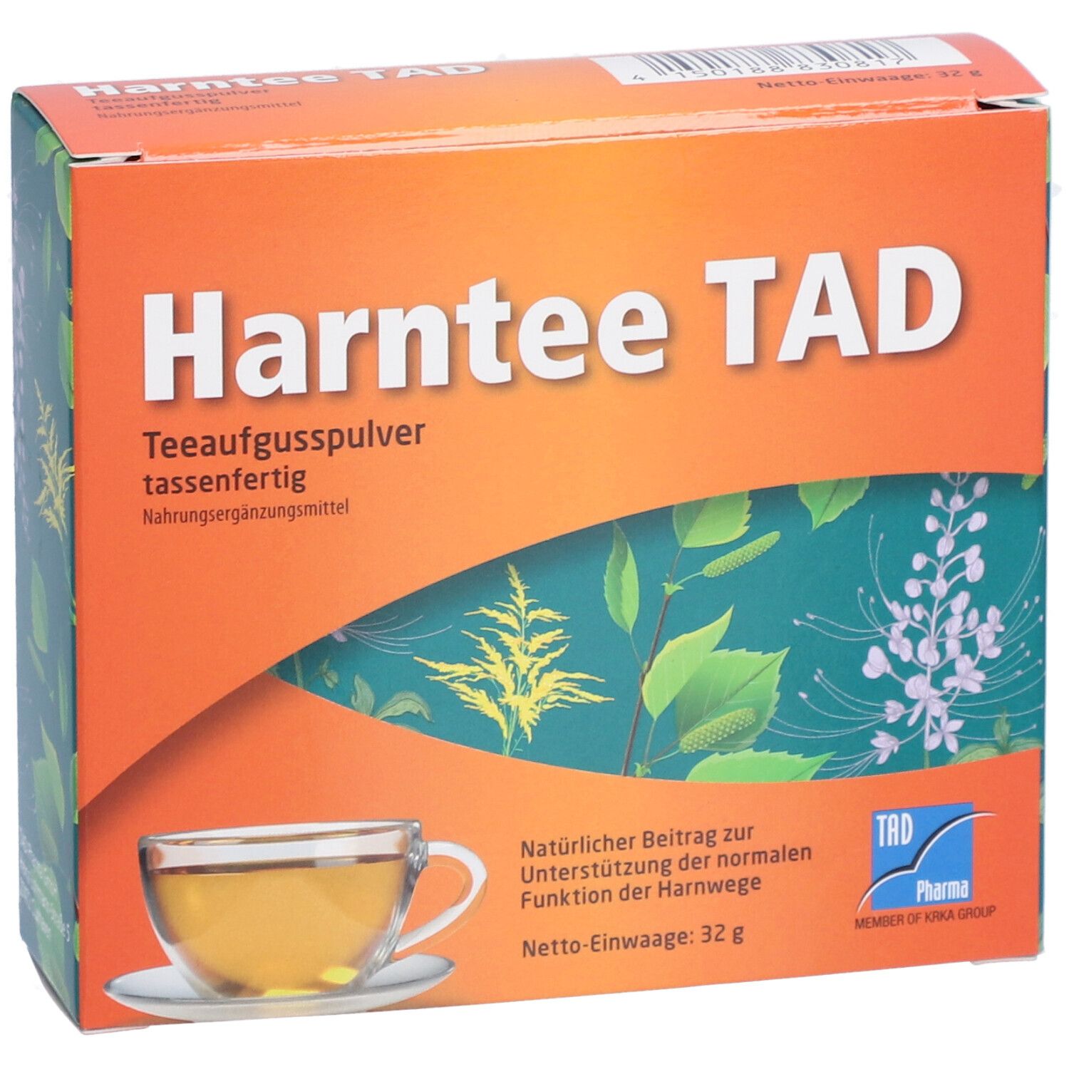 HARNTEE TAD Sticks Teeaufgusspulver