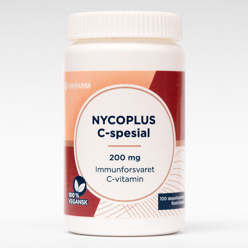 Nycoplus Vitamin C Spesial  200 mg 100 tabletter