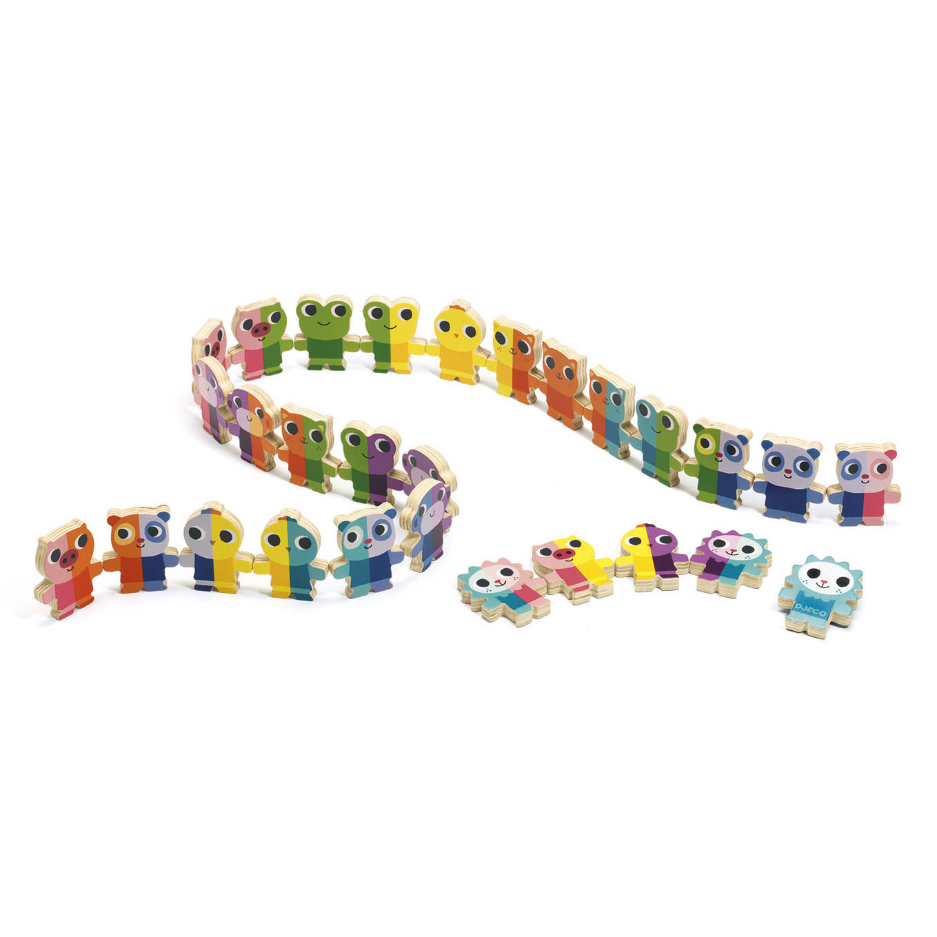 Djeco Dieren Domino, 28dlg.
