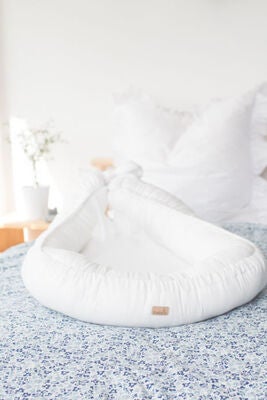 Babyly Babynest Linen, White