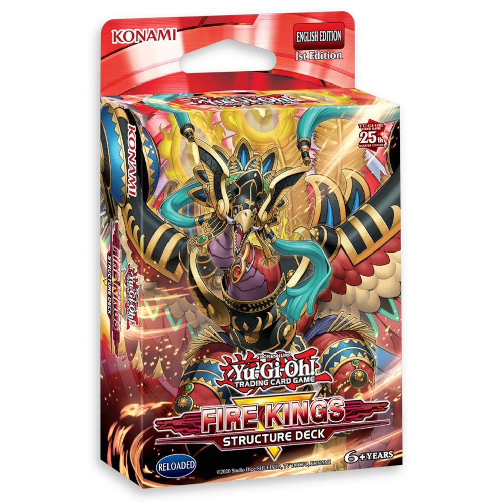 Yu-Gi-Oh! Sammelkartenspiel Fire Kings Structure Deck