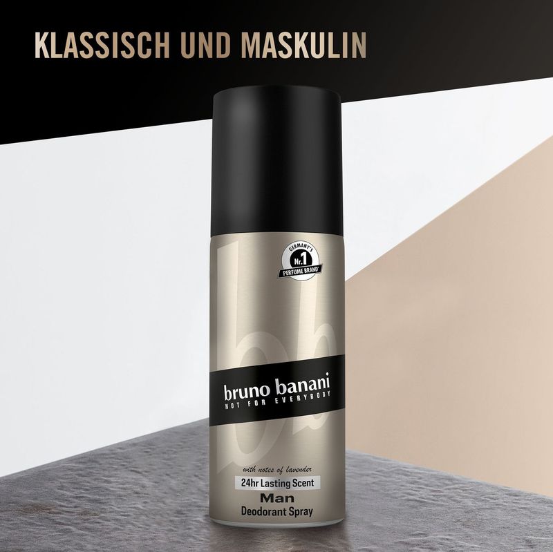 Bruno Banani - Man - Deodorant Spray - Aromatisch - Groene Geur