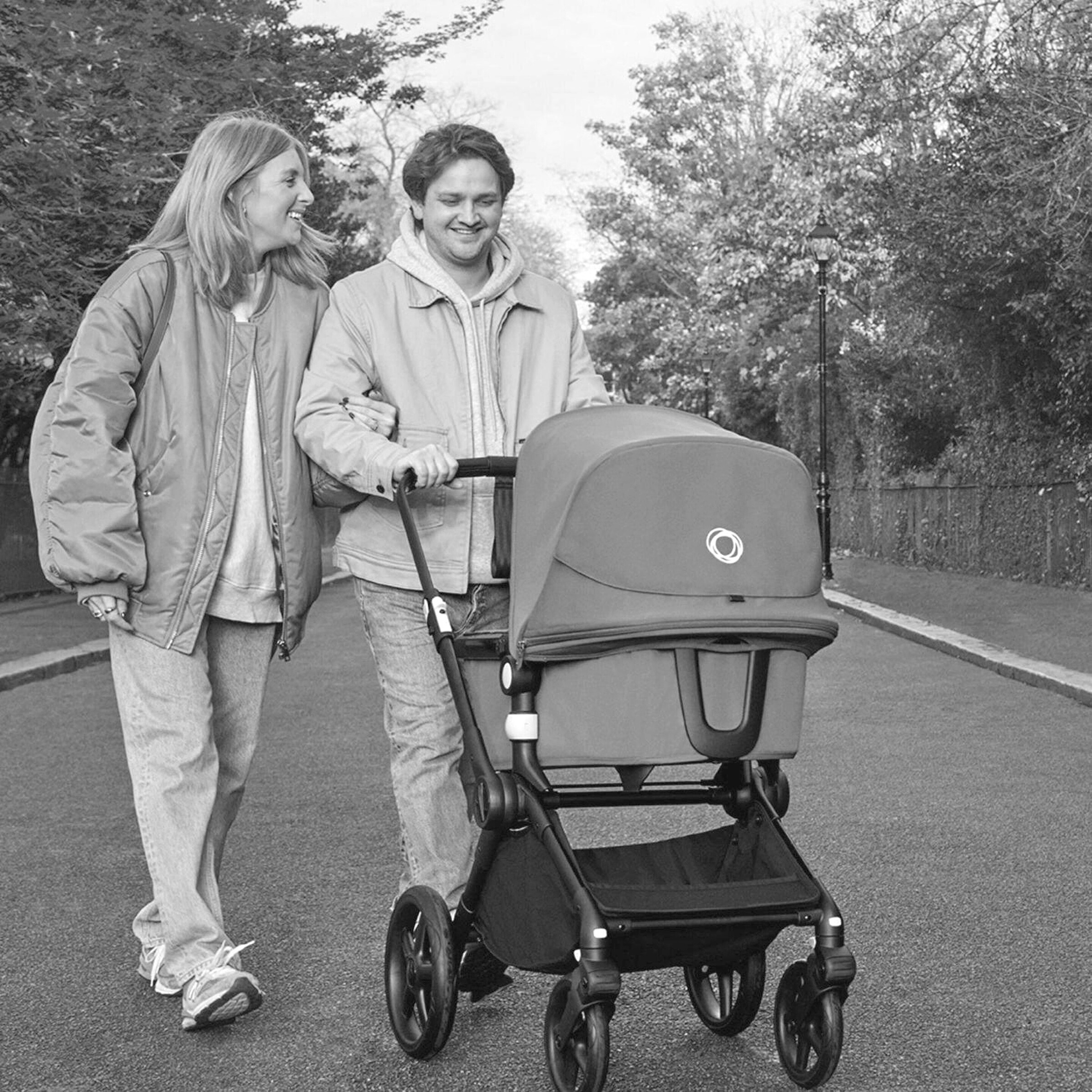 Bugaboo - Fox Cub Kombikinderwagen black / desert beige