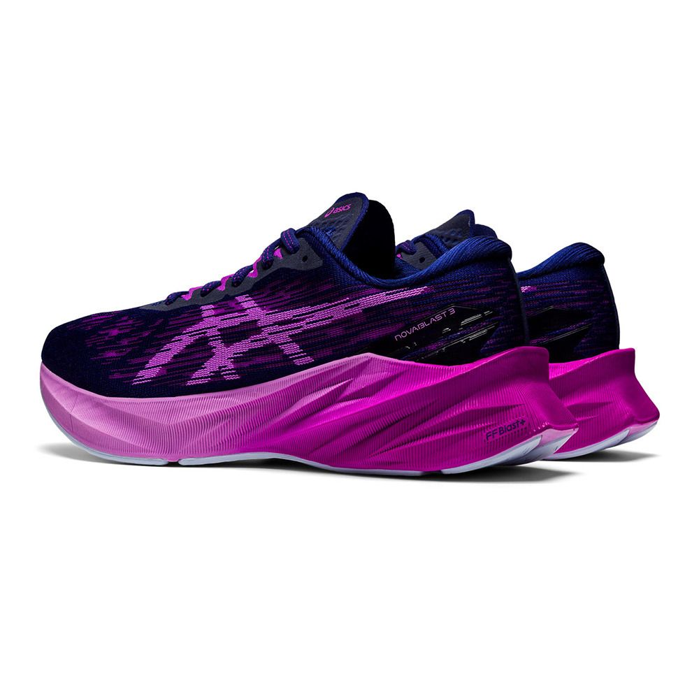 Asics NOVABLAST 3 - Chaussures running Femme dive blue/lavender glow