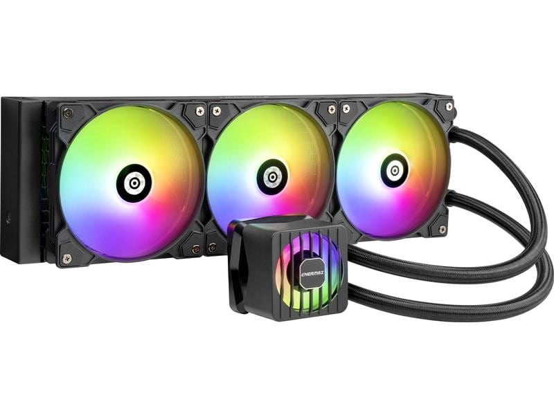 Enermax Wasserkühlung LIQMAXFLO 360 AIO-Wasserkühler mit RGB Beleuchtung