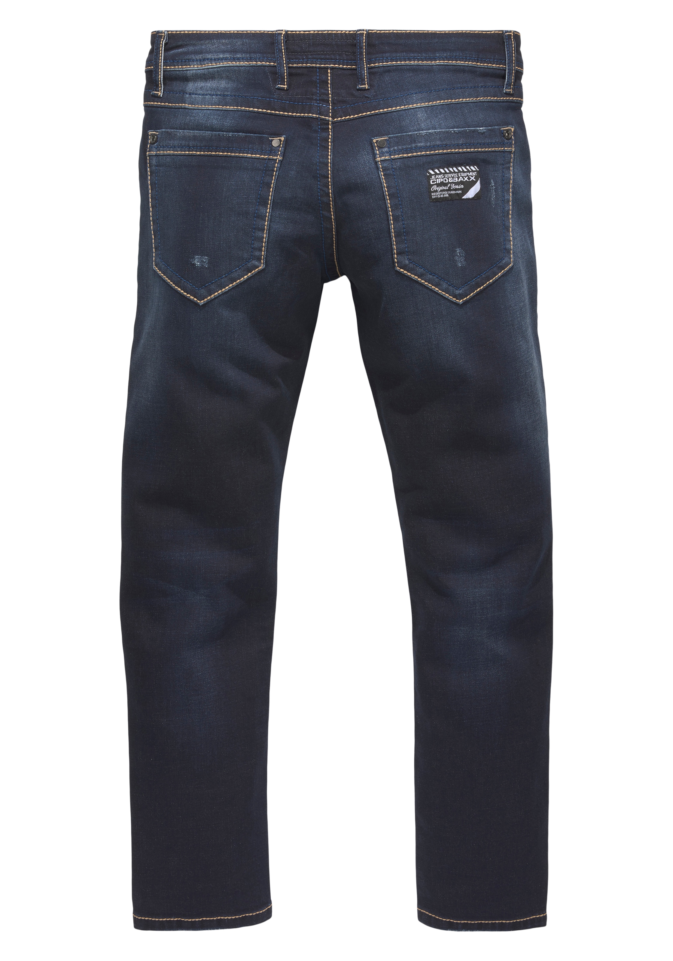 Cipo & Baxx Regular-fit-Jeans , mit markanter Waschung