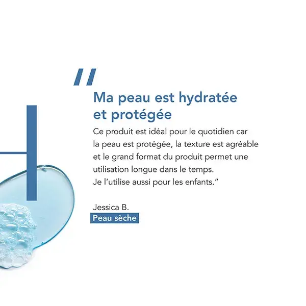 Bioderma Atoderm Gel de Banho Sem Sabão para Pele Seca, Tamanho Família, 1L