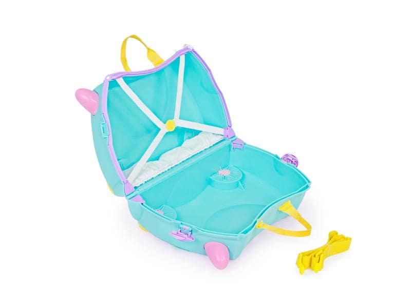 Trunki Reisetrolley Einhorn Una Türkis Reisekoffer für Kinder