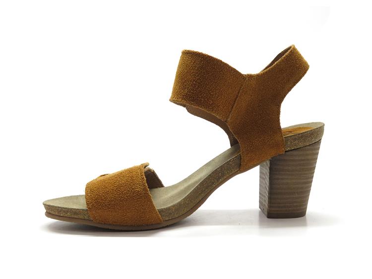 AQA Shoes A8385 velour cognac