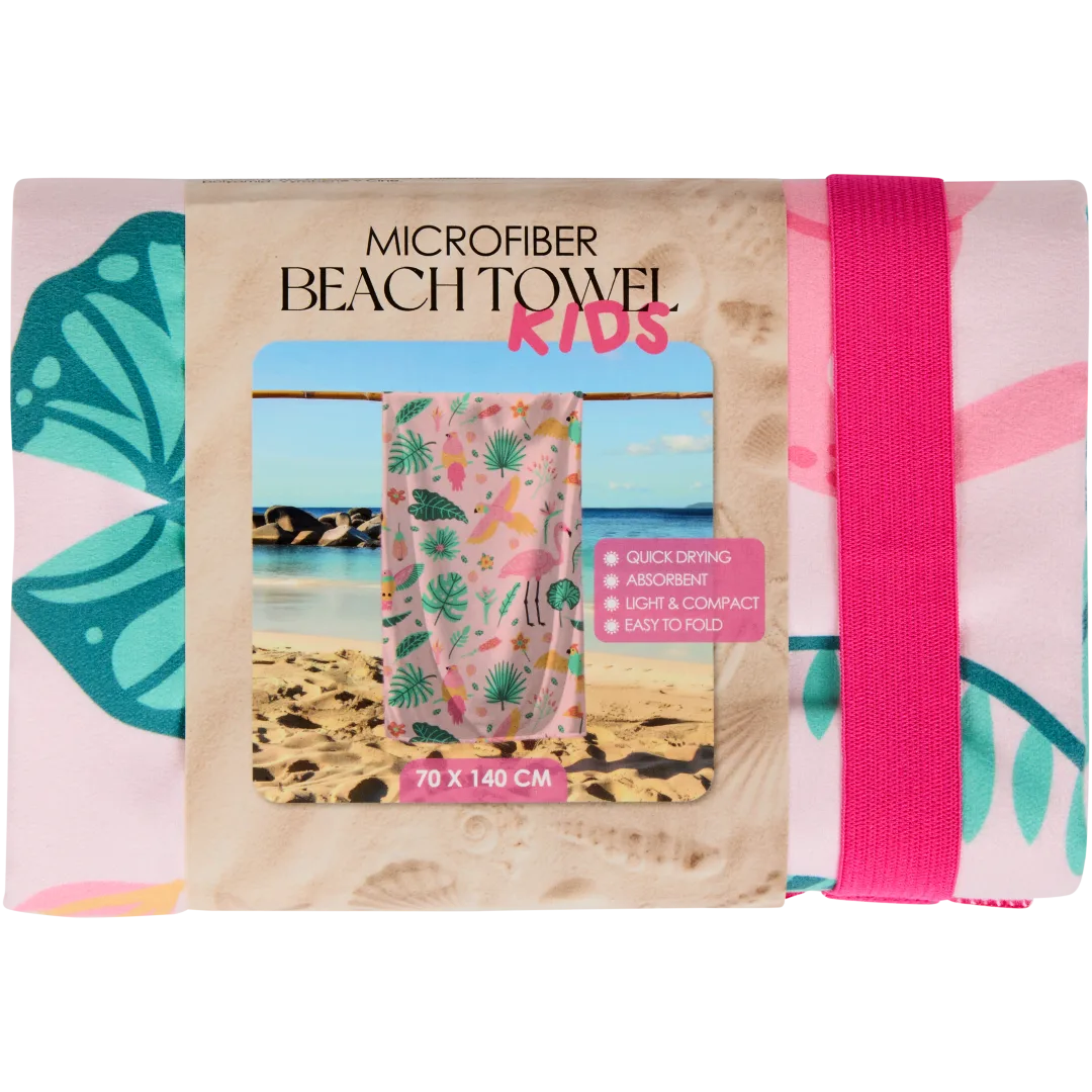 Serviette de plage en microfibre