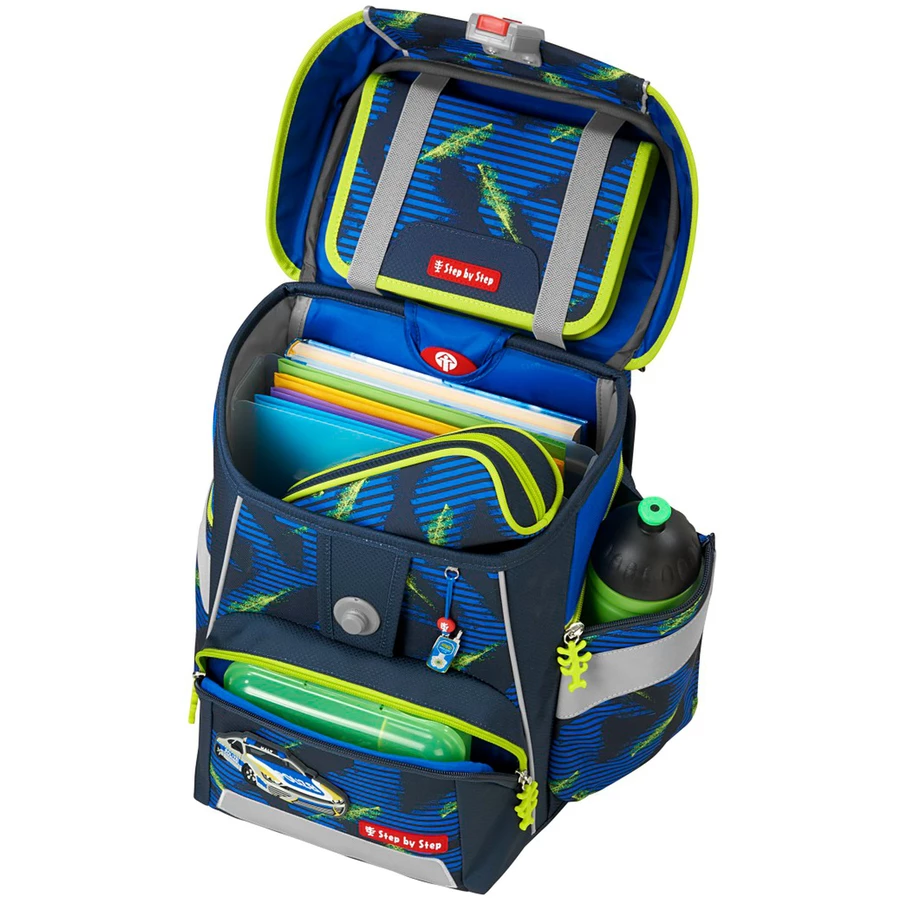 Step by Space - Schulranzen Set 5tlg. Police Car Cody