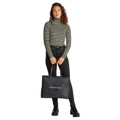 Sac à main Sculpted Slim Tote34 Mono CALVIN KLEIN