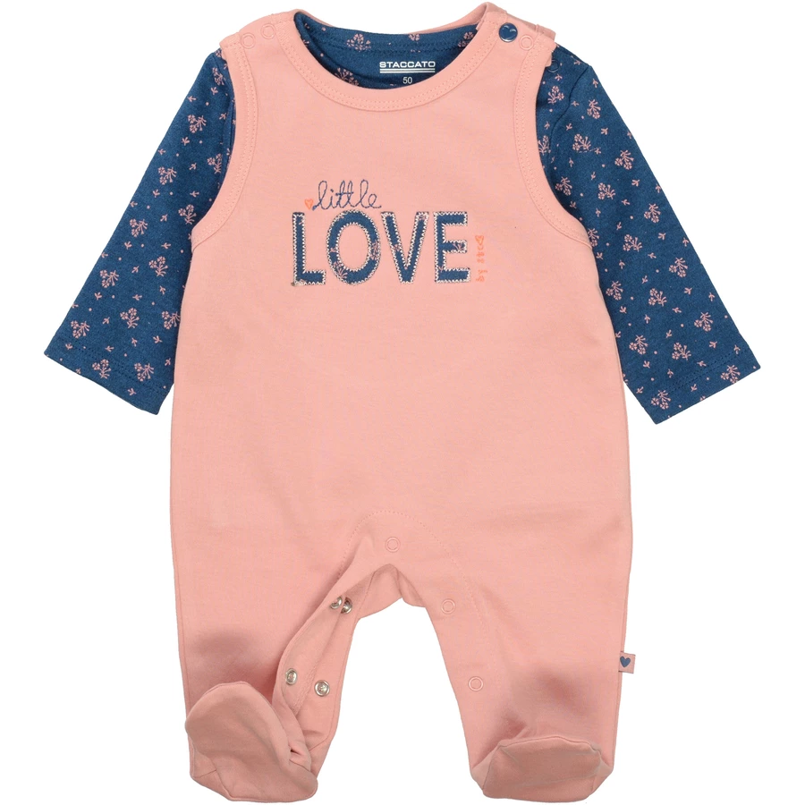 STACCATO Strampler+Shirt soft rose
